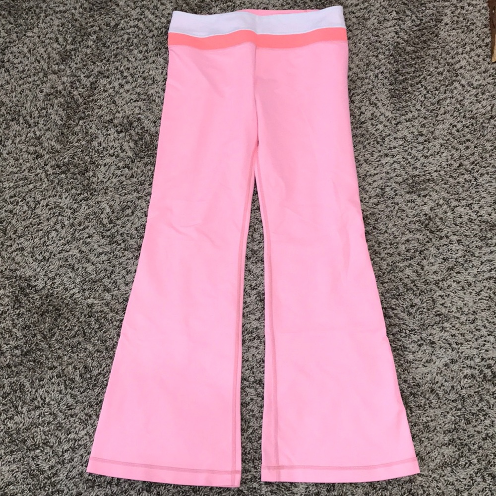 Pink Lululemon Yoga Pants
